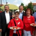 SPD Fraktions Vertreter mit Hanseaten